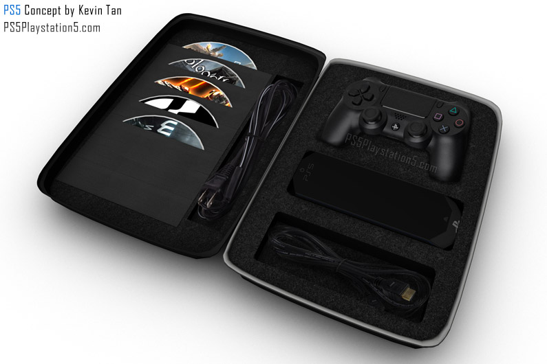 PS5 Portable Packed In Carrying Case