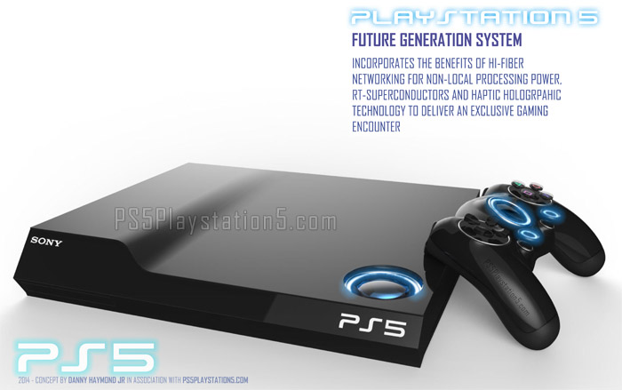 Playstation 5 Concept Designs - Console & Controller